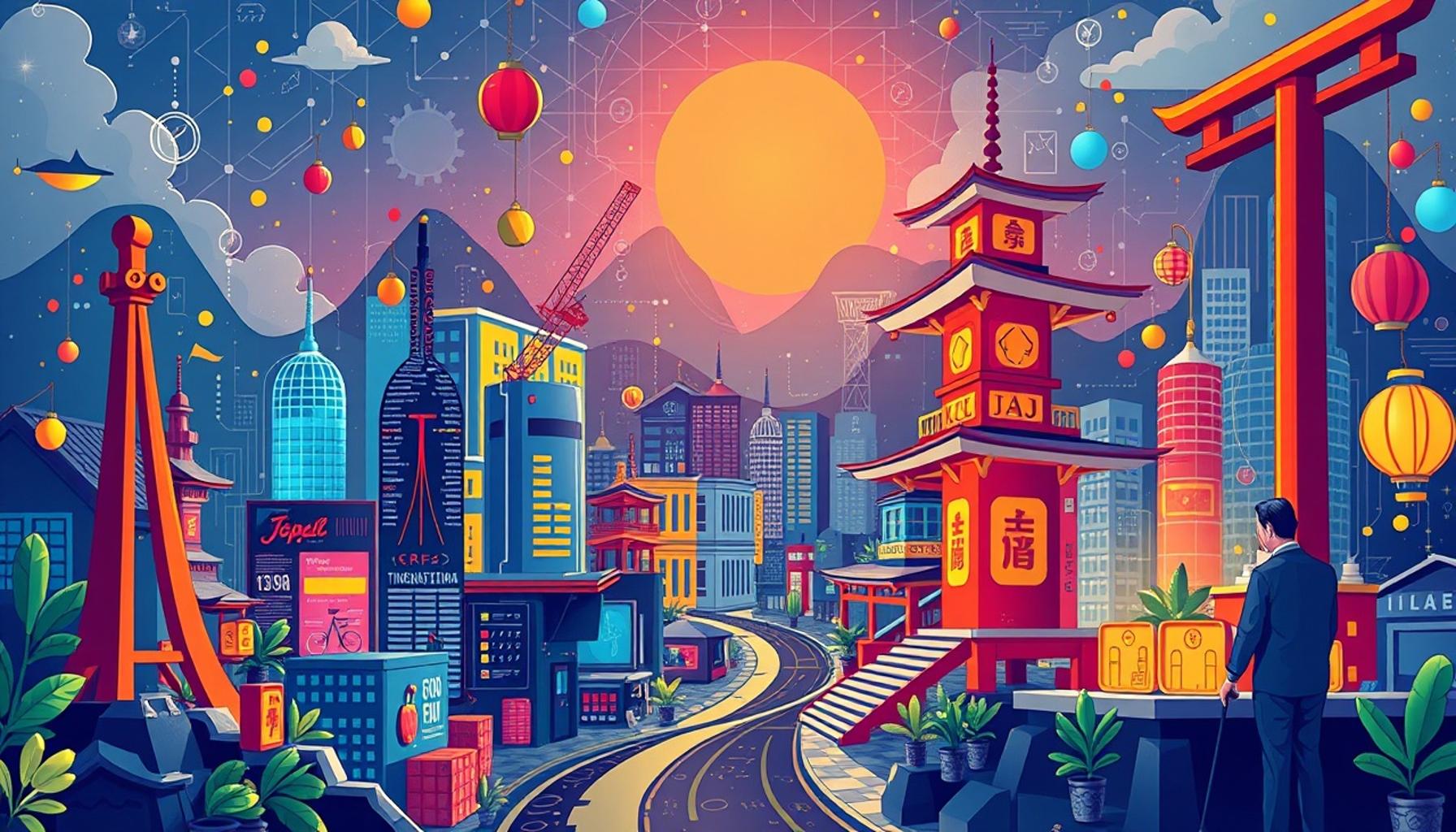 日本におけるデジタルトランスフォーメーション：ビジネスにおける新興技術統合のための戦略